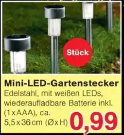Jawoll Mini-LED-Gartenstecker Angebot