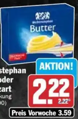 HIT Weihenstephan Butter oder Streichzart Angebot