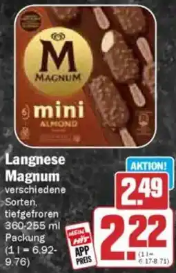 HIT Langnese Magnum Angebot