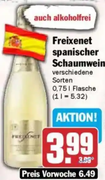 HIT Freixenet spanischer Schaumwein Angebot