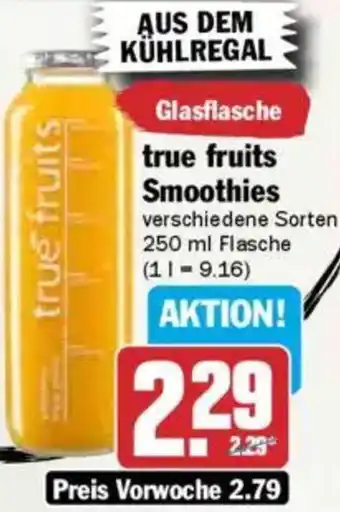 HIT true fruits Smoothies Angebot