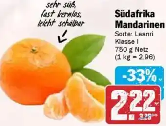 HIT Südafrika Mandarinen Angebot