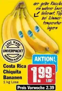 HIT Costa Rica Chiquita Bananen Angebot