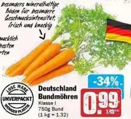 HIT Deutschland Bundmöhren Angebot