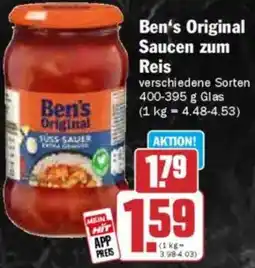 HIT Ben's Original Saucen zum Reis Angebot
