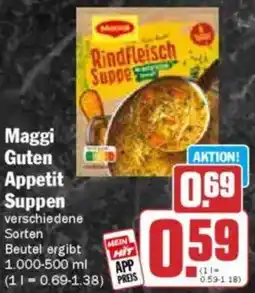 HIT Maggi Guten Appetit Suppen Angebot
