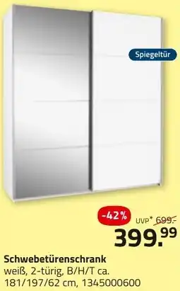 ROLLER Schwebetürenschrank Angebot