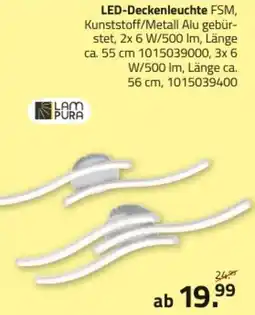 ROLLER LAM PURA LED-Deckenleuchte Angebot