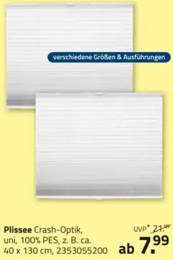 ROLLER Plissee Angebot
