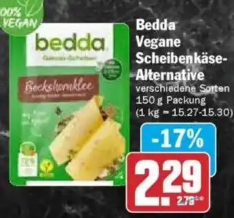 HIT Bedda Vegane Scheibenkäse Alternative Angebot