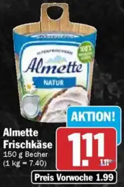 HIT Almette Frischkäse Angebot