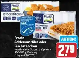 HIT Frosta Schlemmerfilet oder Fischstäbchen Angebot