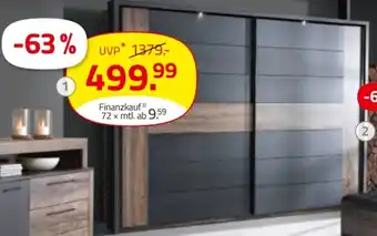 ROLLER Schwebetürenschrank Angebot