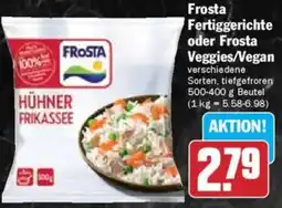 HIT Frosta Fertiggerichte oder Frosta Veggies/Vegan Angebot