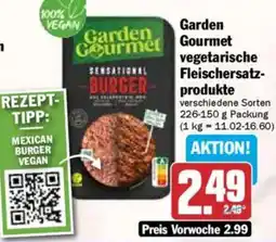 HIT Garden Gourmet vegetarische Fleischersatzprodukte Angebot