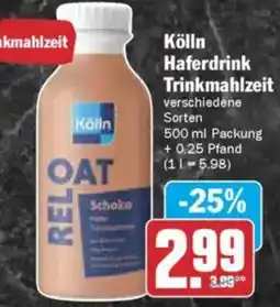 HIT Kölln Haferdrink Trinkmahlzeit Angebot