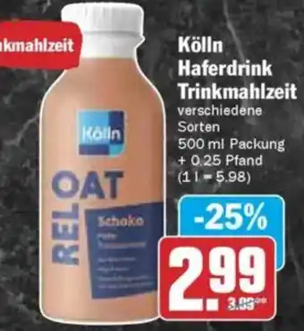 HIT Kölln Haferdrink Trinkmahlzeit Angebot