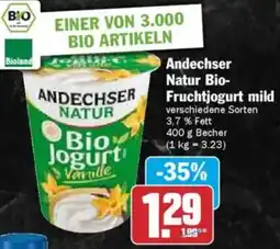 HIT Andechser Natur Bio Fruchtjogurt mild Angebot