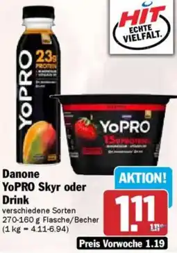 HIT Danone YoPRO Skyr oder Drink Angebot