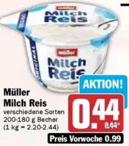 HIT Müller Milch Reis Angebot