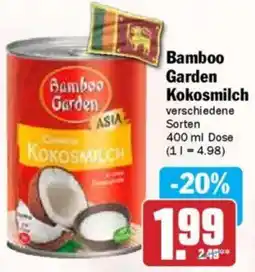 HIT Bamboo Garden Kokosmilch Angebot