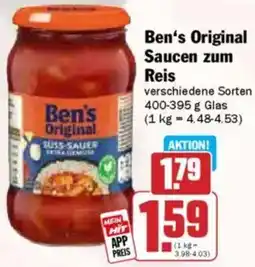 HIT Ben's Original Saucen zum Reis Angebot