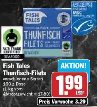 HIT Fish Tales Thunfisch-Filets Angebot