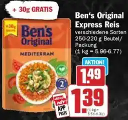 HIT Ben's Original Express Reis Angebot