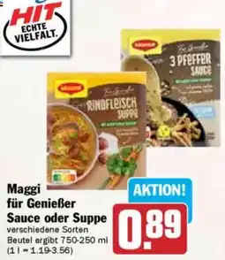 HIT Maggi für Genießer Sauce oder Suppe Angebot
