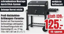 B1 Discount Baumarkt Profi-Holzkohlen Grillwagen Toronto Angebot