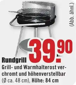 B1 Discount Baumarkt Rundgrill Angebot