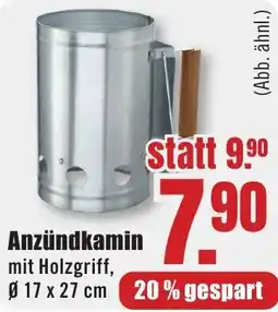 B1 Discount Baumarkt Anzündkamin Angebot