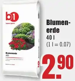 B1 Discount Baumarkt b1 Blumenerde Angebot