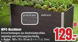 B1 Discount Baumarkt WPC-Hochbeet Angebot