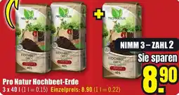 B1 Discount Baumarkt Pro Natur Hochbeet-Erde Angebot