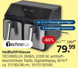 ROLLER TECHNOLUX Heißluftfritteuse 29065 Angebot