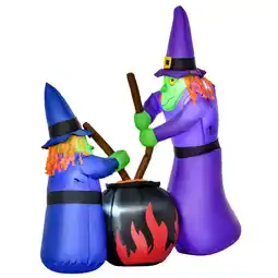 Netto Marken-Discount HOMCOM Aufblasbare Hexen Polyester Angebot
