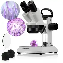 Netto Marken-Discount BRESSER Analyth STR 10x - 40x Stereo Auflicht- und Durchlicht Mikroskop Angebot
