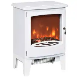 Netto Marken-Discount HOMCOM Elektrokamin Metall, ABS-Kunststoff, Glas Angebot