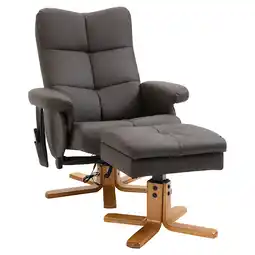 Netto Marken-Discount HOMCOM Massagestuhl Kunstleder, Schaumstoff Angebot