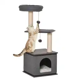 Netto Marken-Discount PawHut Katzenkratzbaum Spanplatte, Sisal Angebot