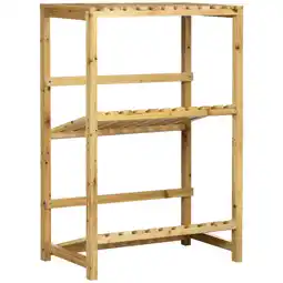Netto Marken-Discount Outsunny Getränkekistenregal Tannenholz Angebot