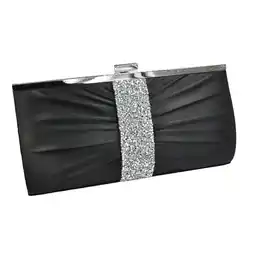 Netto Marken-Discount Steuer Modeschmuck Abendtasche Satin-Optik mit Strassbesatz Angebot