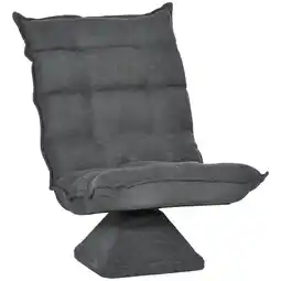 Netto Marken-Discount HOMCOM Bodenstuhl Stahl, MiKrofasertuch(100% Polyester) Angebot