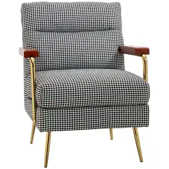 Netto Marken-Discount HOMCOM Ohrensessel Leinen (100% Polyester), Schaumstoff, Stahl, Gummiholz Angebot