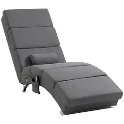 Netto Marken-Discount HOMCOM Relaxliege mit Massagefunktion Polyester, Stahl Angebot
