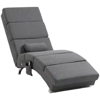 Netto Marken-Discount HOMCOM Relaxliege mit Massagefunktion Polyester, Stahl Angebot