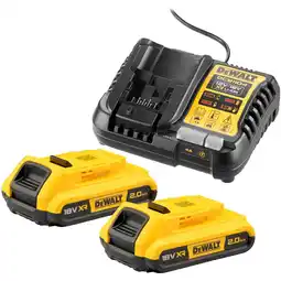 Netto Marken-Discount DeWalt Ladegerät Starter-Set Akku-Kit DCB1104D2, 18Volt Angebot