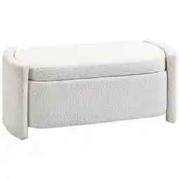 Netto Marken-Discount HOMCOM Sitzbank mit Stauraum Polyester, Eukalyptusholz Angebot