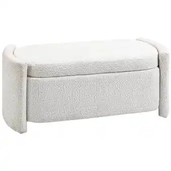 Netto Marken-Discount HOMCOM Sitzbank mit Stauraum Polyester, Eukalyptusholz Angebot